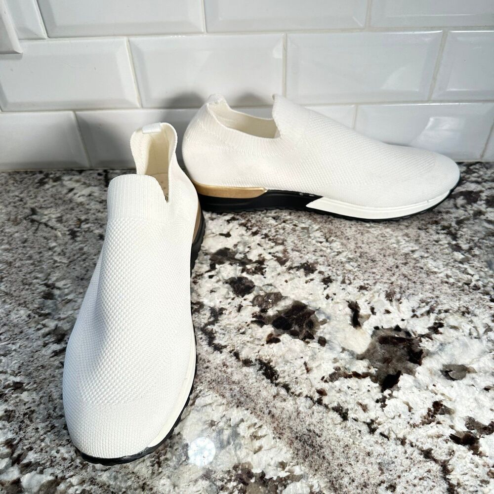 Sneakers JoliMall White Athletic Shoes